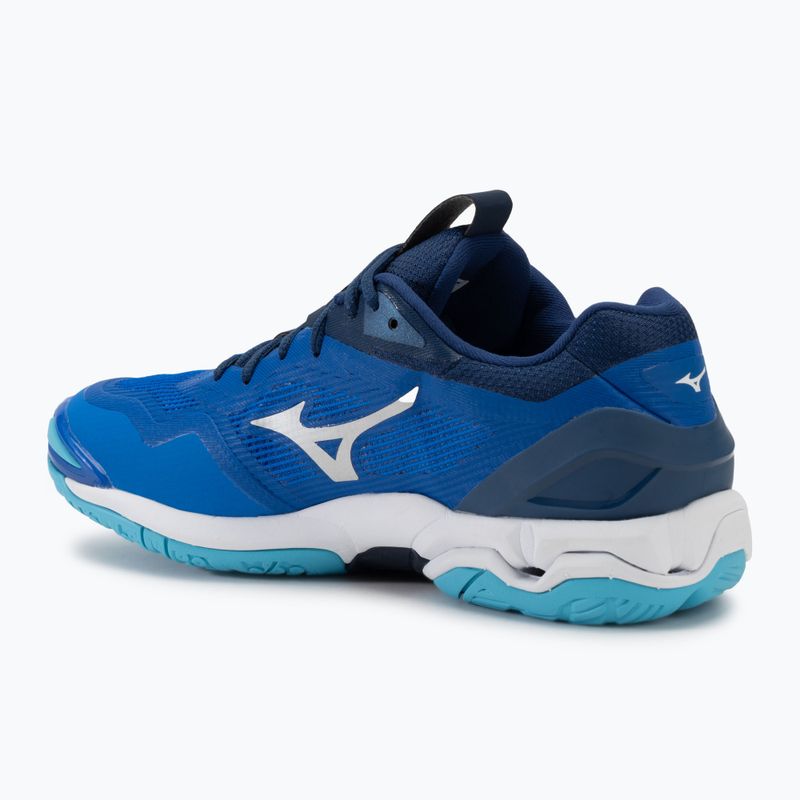 Pánské boty na házenou  Mizuno Wave Stealth 6 mugen blue/white/estate blue 3