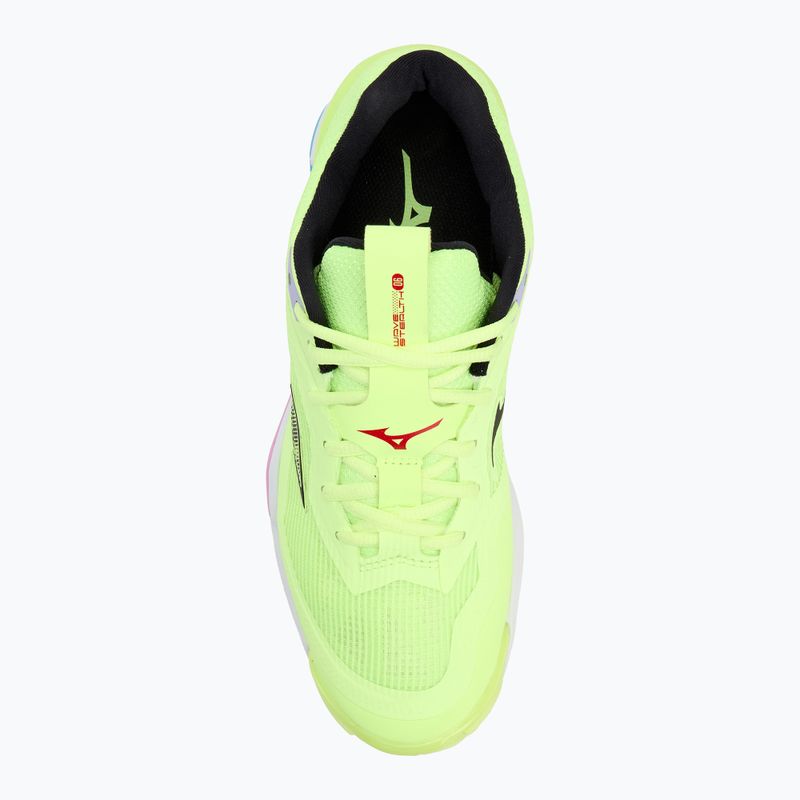 Pánské boty na házenou  Mizuno Wave Stealth 6 neo lime/black/splish splash 5