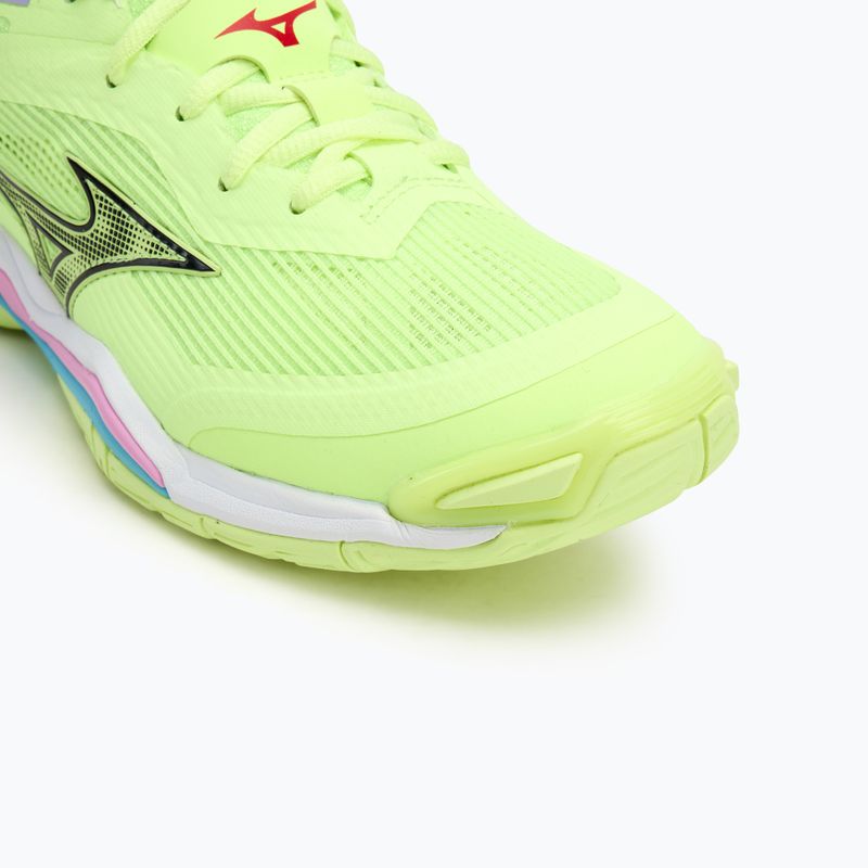 Pánské boty na házenou  Mizuno Wave Stealth 6 neo lime/black/splish splash 7