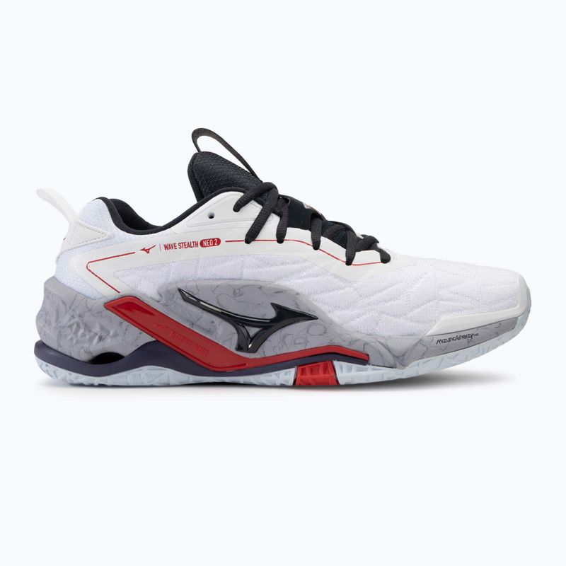 Pánské boty na házenou  Mizuno Wave Stealth Neo 2 white/salsa/black 2