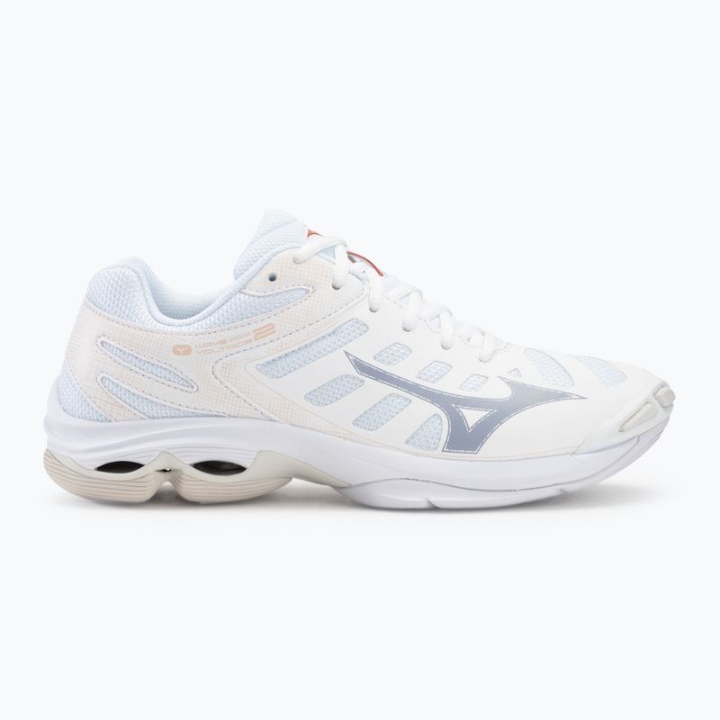 Dámské volejbalové boty  Mizuno Wave Voltage 2 white/aleutian/cloud pink 2