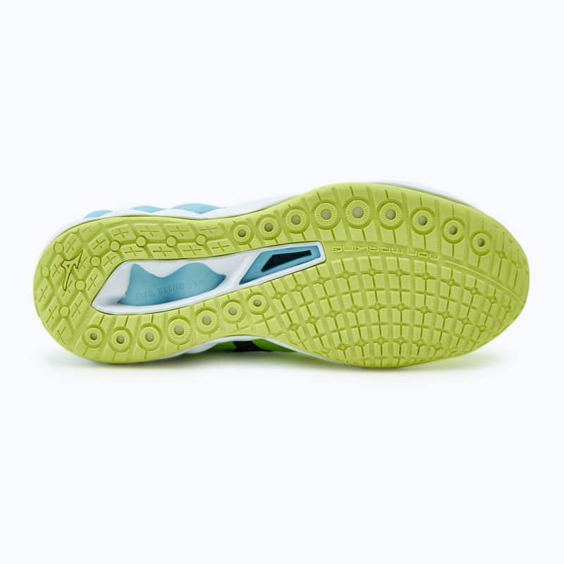 Pánské boty na volejbal Mizuno Wave Luminous 3 neo lime/black/splish splash 4