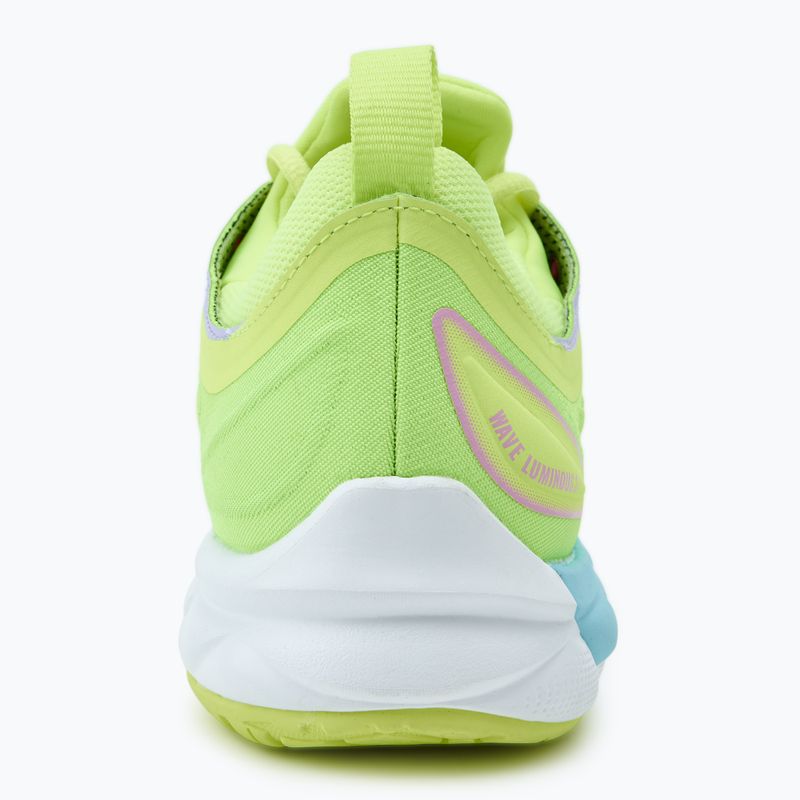 Pánské boty na volejbal Mizuno Wave Luminous 3 neo lime/black/splish splash 6