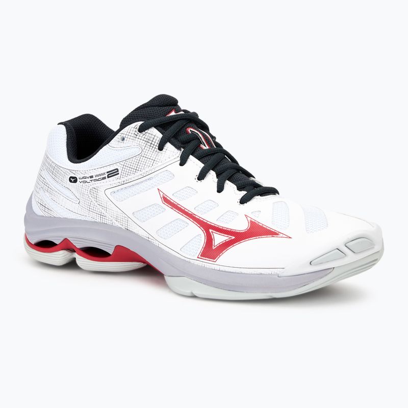 Pánské volejbalové boty  Mizuno Wave Voltage 2 white/salsa/black