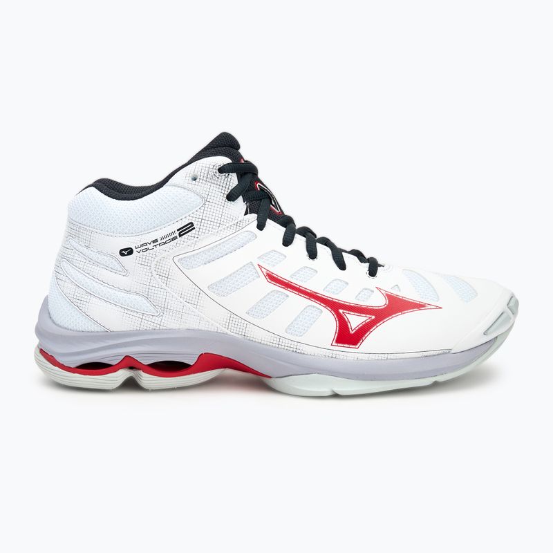Pánské volejbalové boty  Mizuno Wave Voltage 2 Mid white/salsa/black 2