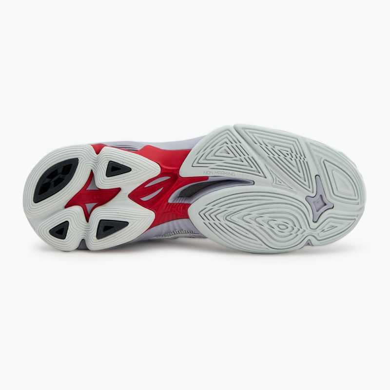 Pánské volejbalové boty  Mizuno Wave Voltage 2 Mid white/salsa/black 4