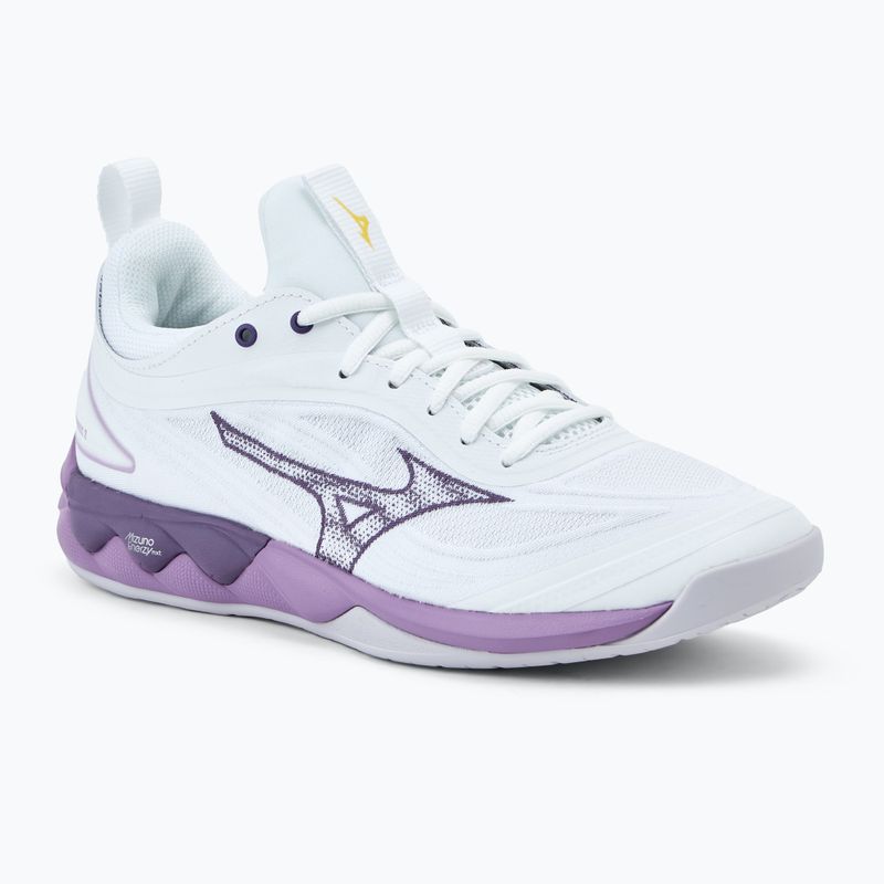 Dámské boty na volejbal Mizuno Wave Luminous 3 white/patrician purple/quince