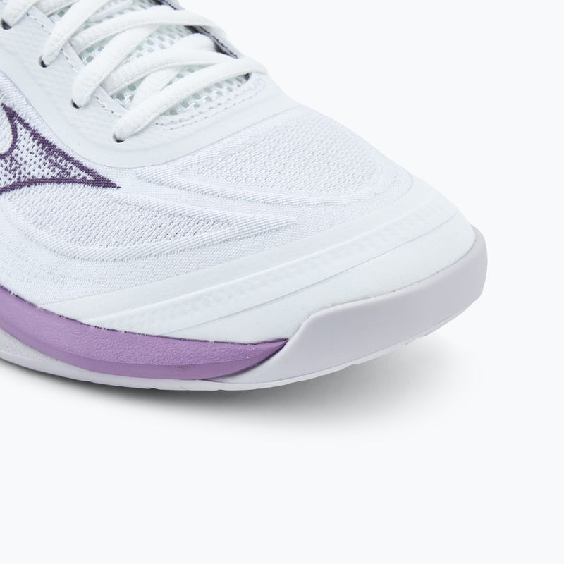 Dámské boty na volejbal Mizuno Wave Luminous 3 white/patrician purple/quince 7