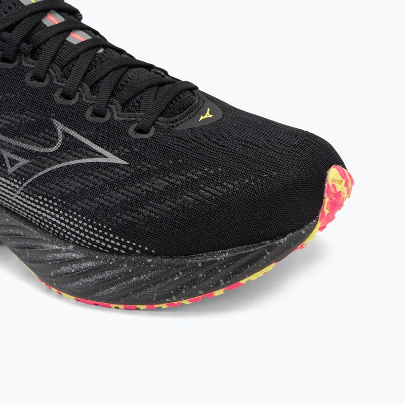 Pánské běžecké boty Mizuno Wave Rider 28 black/silver/sunny lime 7