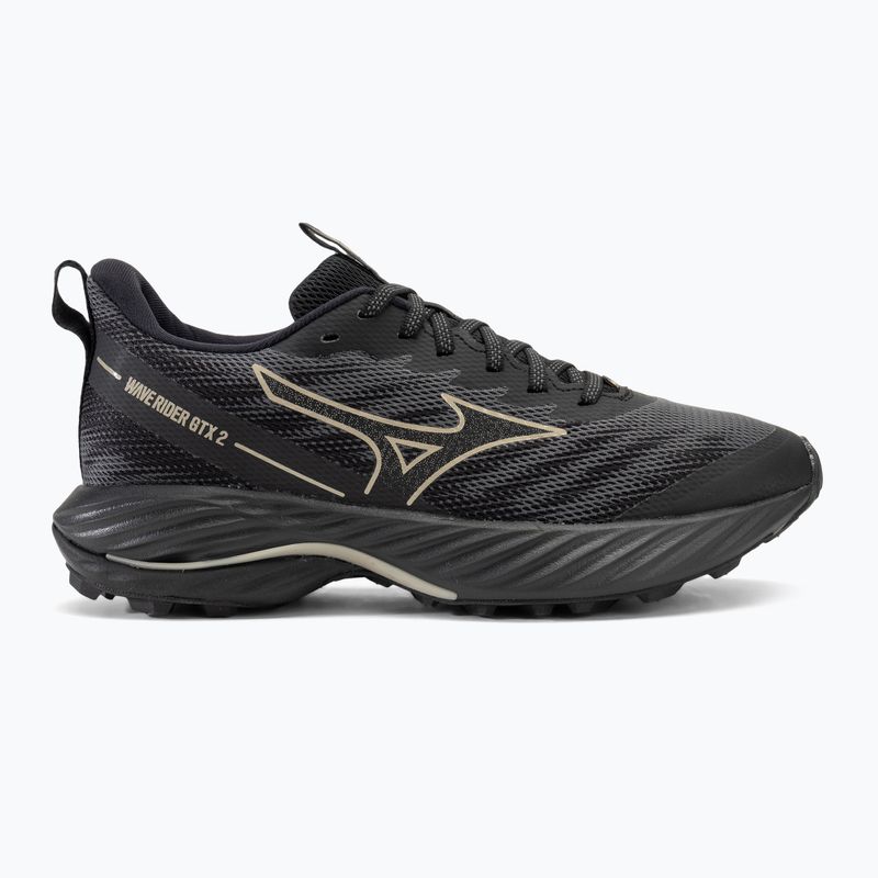 Dámské běžecké boty Mizuno Wave Rider GTX 2 iron gate/ge gold/black 2