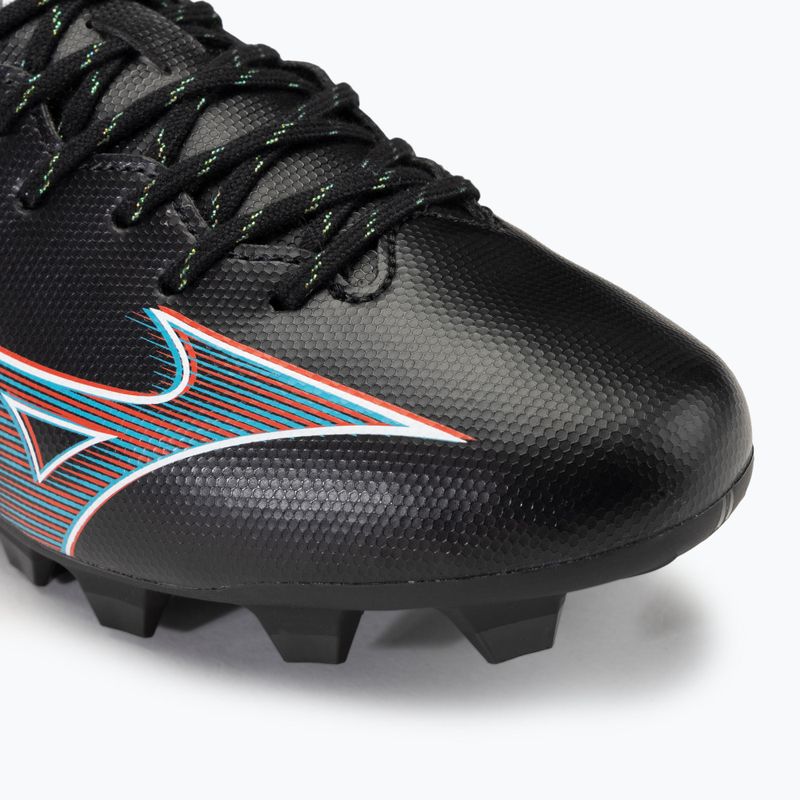 Pánské kopačky Mizuno α Select FG black/ignition red/801 c 7