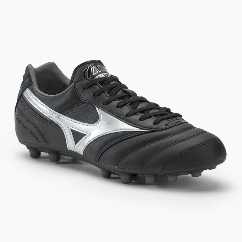 Pánské kopačky Mizuno Morelia II Pro AG black/galaxy silver/dark shadow