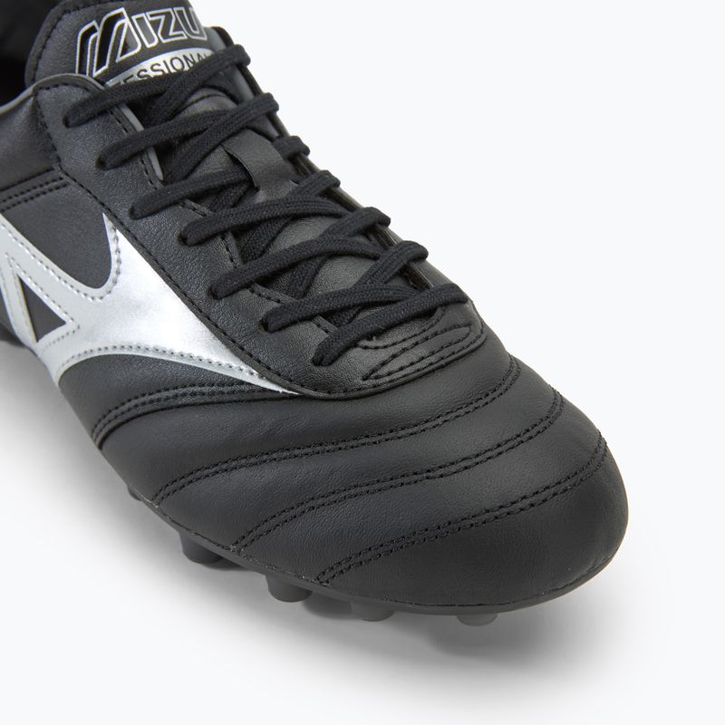 Pánské kopačky Mizuno Morelia II Pro AG black/galaxy silver/dark shadow 7