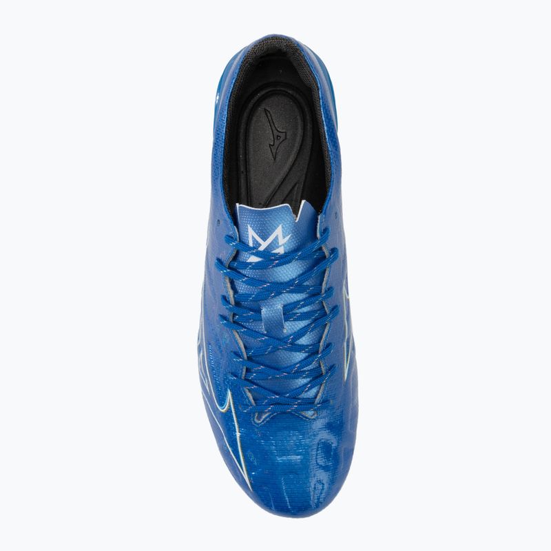 Pánské kopačky Mizuno α Pro FG white/laser blue/gold 5