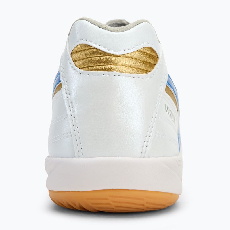 Pánské kopačky Mizuno Morelia Sala Elite INwhite/laser blue/gold 6
