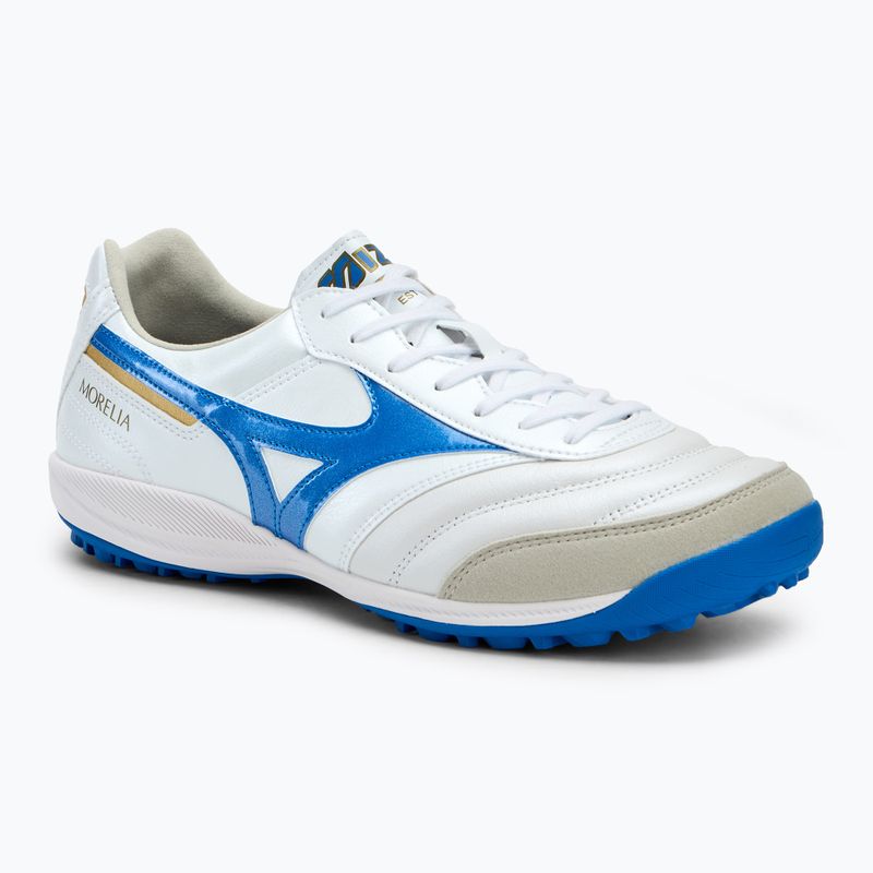 Pánské kopačky Mizuno Morelia Sala Elite TF white/laser blue/gold