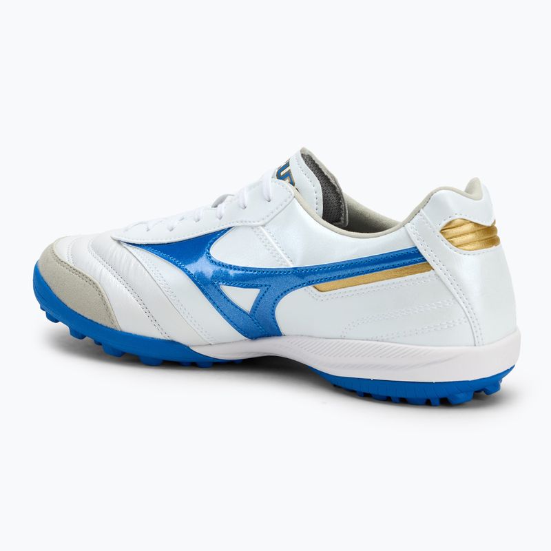 Pánské kopačky Mizuno Morelia Sala Elite TF white/laser blue/gold 3