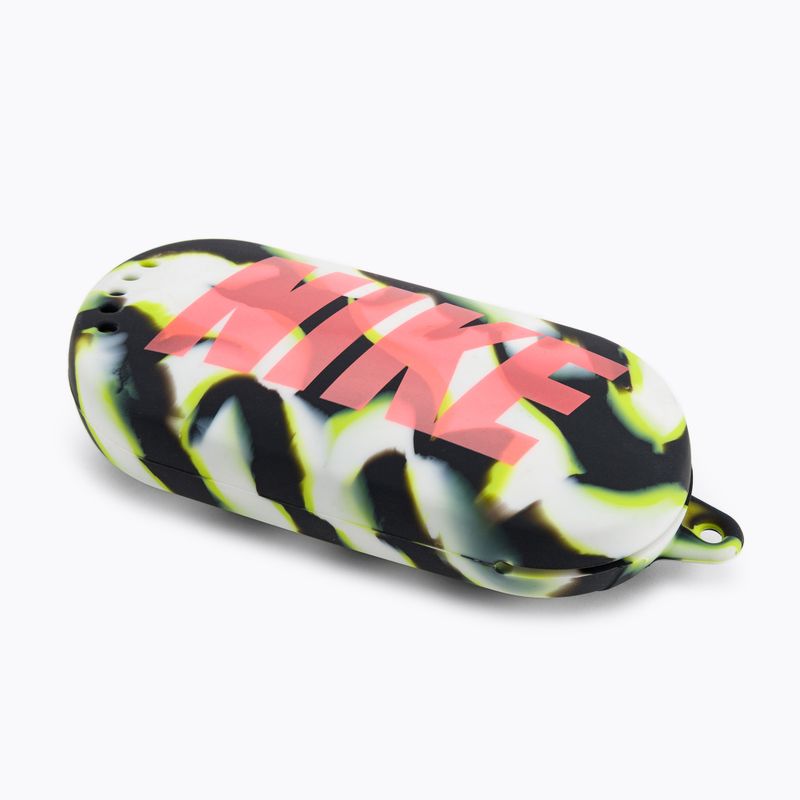 Pouzdro na plavecké brýle Nike zeleno-bílé NESSB171