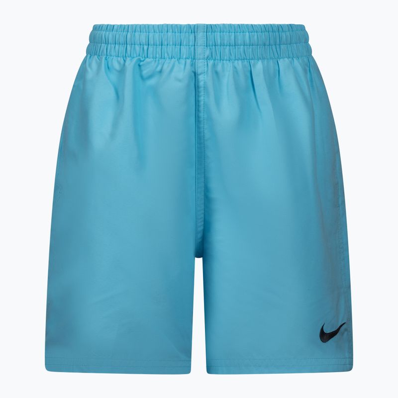 Dětské plavecké šortky Nike Essential 4" Volley světle modré NESSB866-447