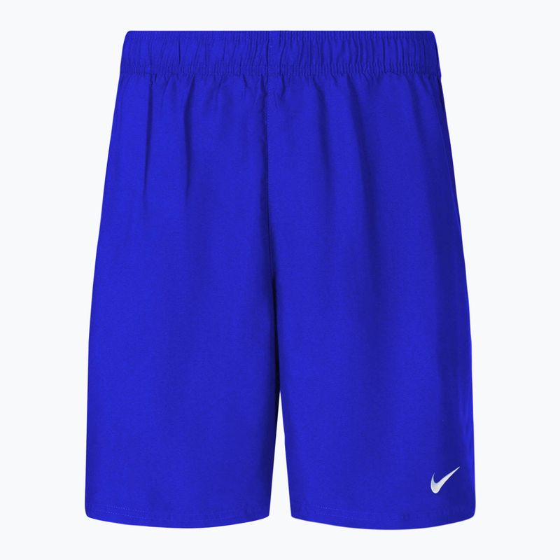 Dětské plavecké šortky Nike Essential 4" Volley modré NESSB866-447