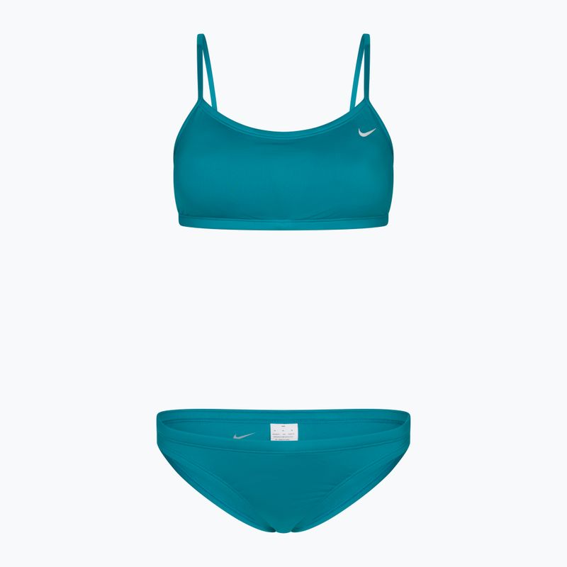 Dámské dvoudílné plavky Nike Essential Sports Bikini light blue NESSA211-345