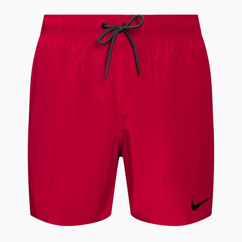 Pánské plavecké šortky Nike Contend 5" Volley červené NESSB500-614