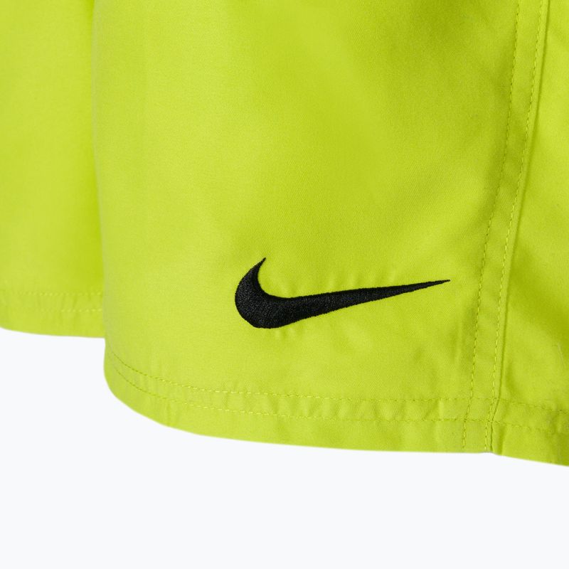 Zelené dětské plavecké šortky Nike Essential 4" Volley NESSB866-312 3