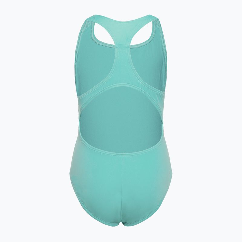 Dětské jednodílné plavky Nike Essential Racerback zelené NESSB711-339 7