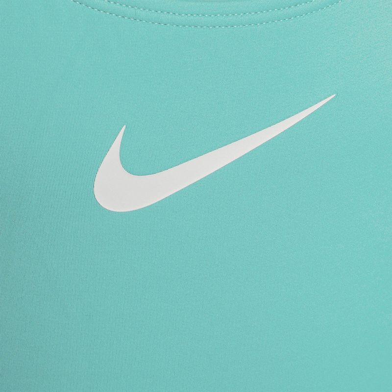 Dětské jednodílné plavky Nike Essential Racerback zelené NESSB711-339 8