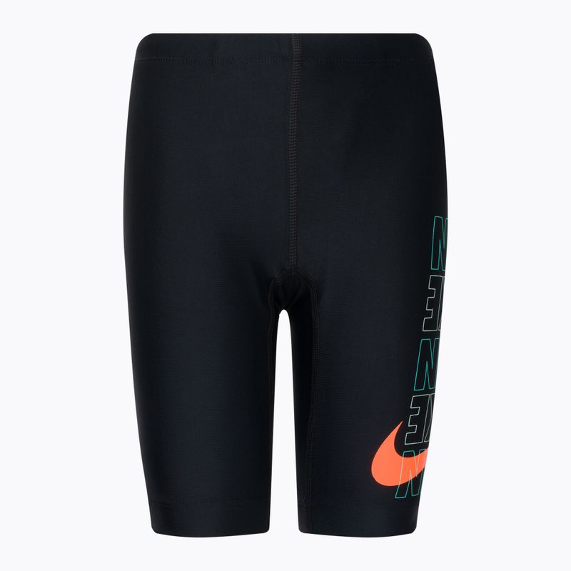 Dětské plavky Nike Multi Logo černé NESSC853-001