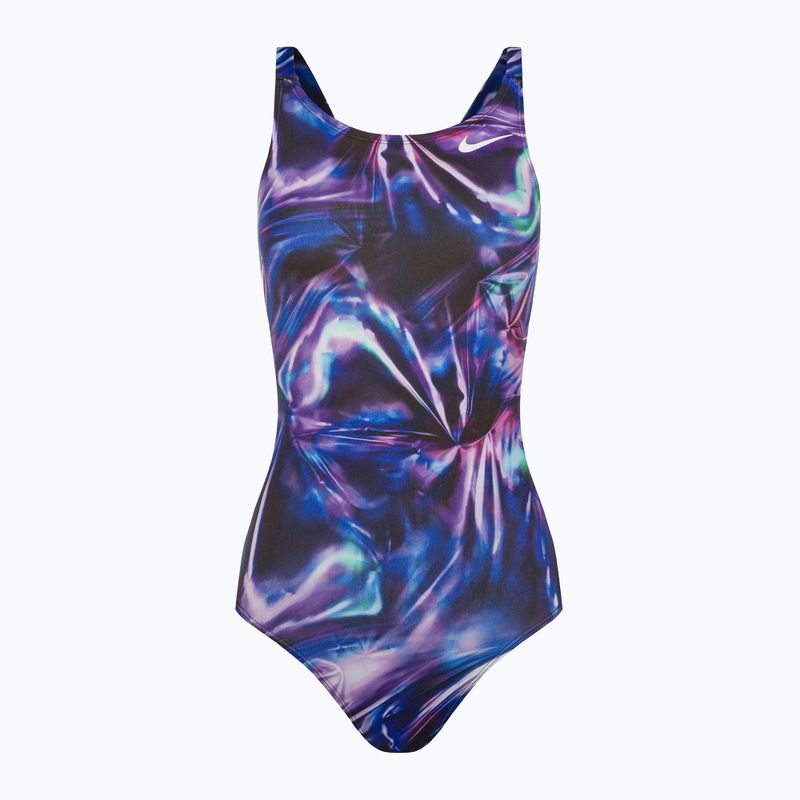 Dámské jednodílné plavky Nike Multiple Print Fastback color NESSC010-990 5