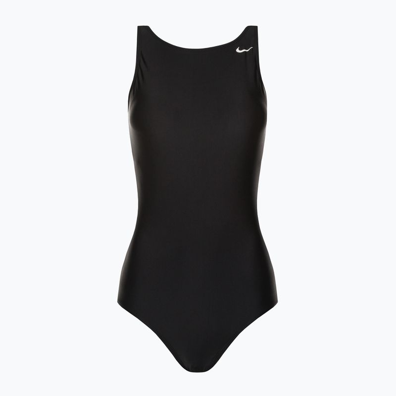 Nike Hydralock Sculpt U-Back dámské jednodílné plavky černé NESSC200-001