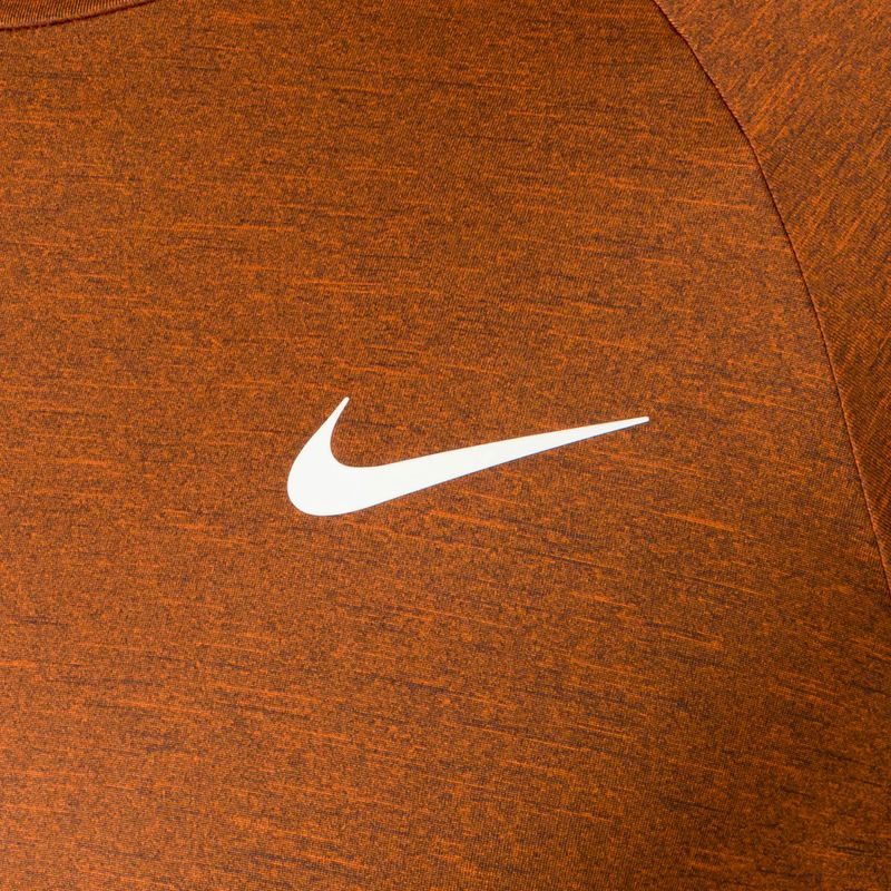Pánské tréninkové tričko Nike Heather orange NESSB658-814 5