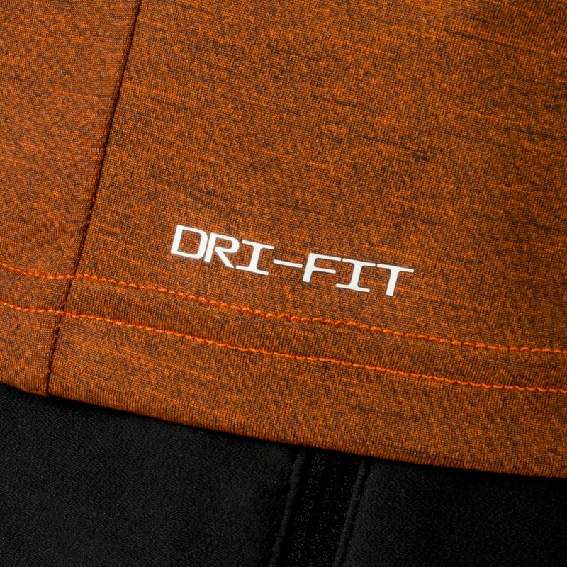 Pánské tréninkové tričko Nike Heather orange NESSB658-814 6