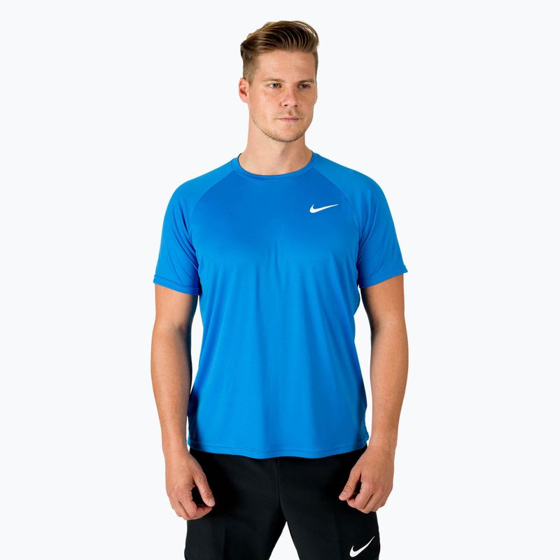 Pánské tréninkové tričko Nike Essential modré NESSA586-458