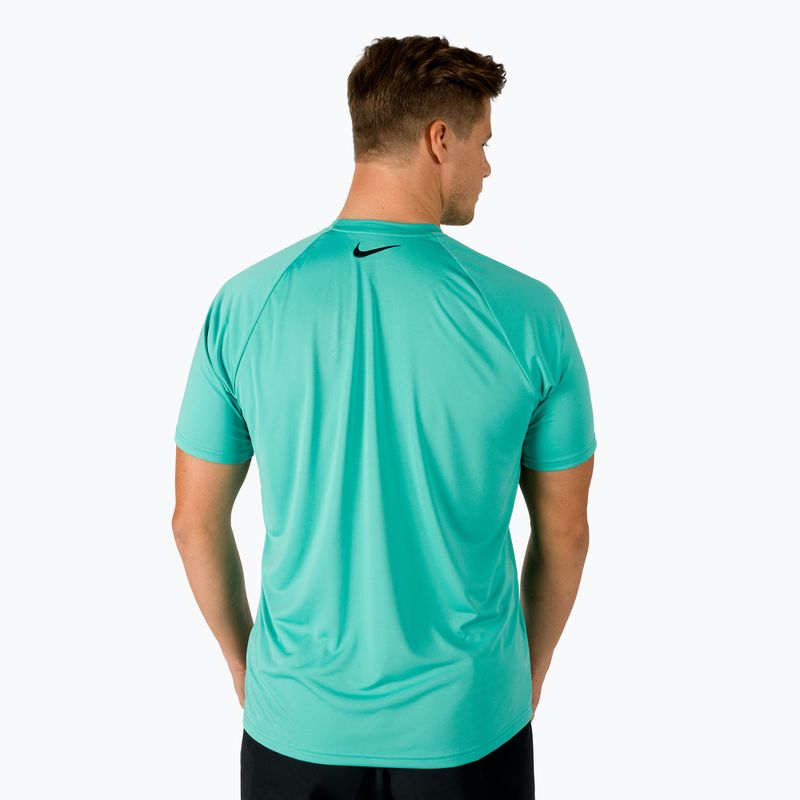 Pánské tréninkové tričko Nike Ring Logo tyrkysové NESSC666-339 2