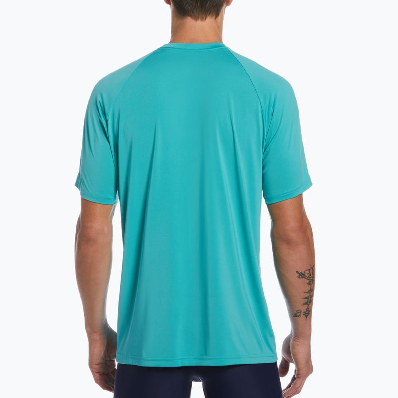 Pánské tréninkové tričko Nike Ring Logo tyrkysové NESSC666-339 9