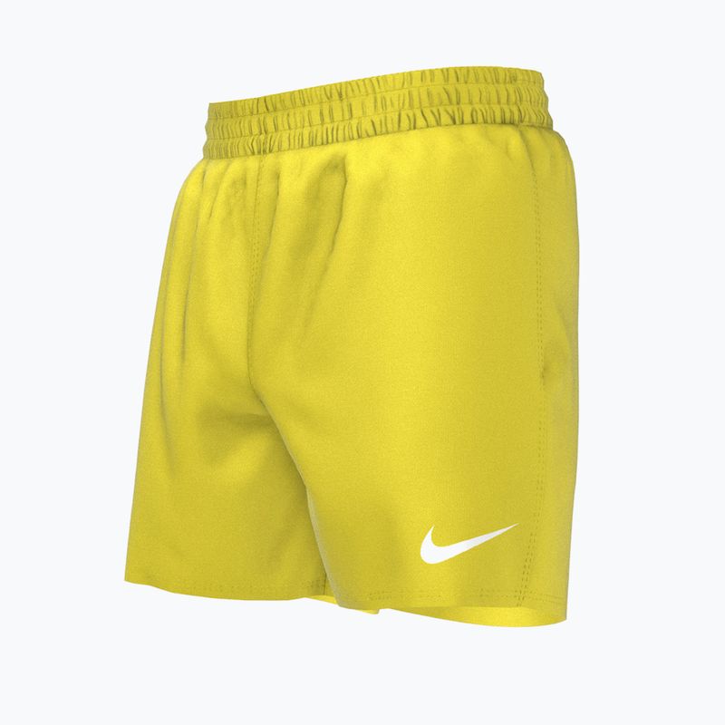 Dětské plavecké šortky Nike Essential 4" Volley žluté NESSB866-756 5