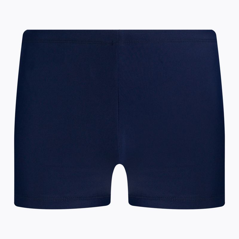 Pánské plavecké boxerky Nike Reflect Logo Square Leg modré NESSC583440