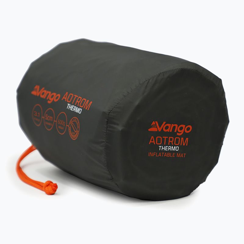 Nafukovací karimatka Vango Aotrom Thermo anthracite 9