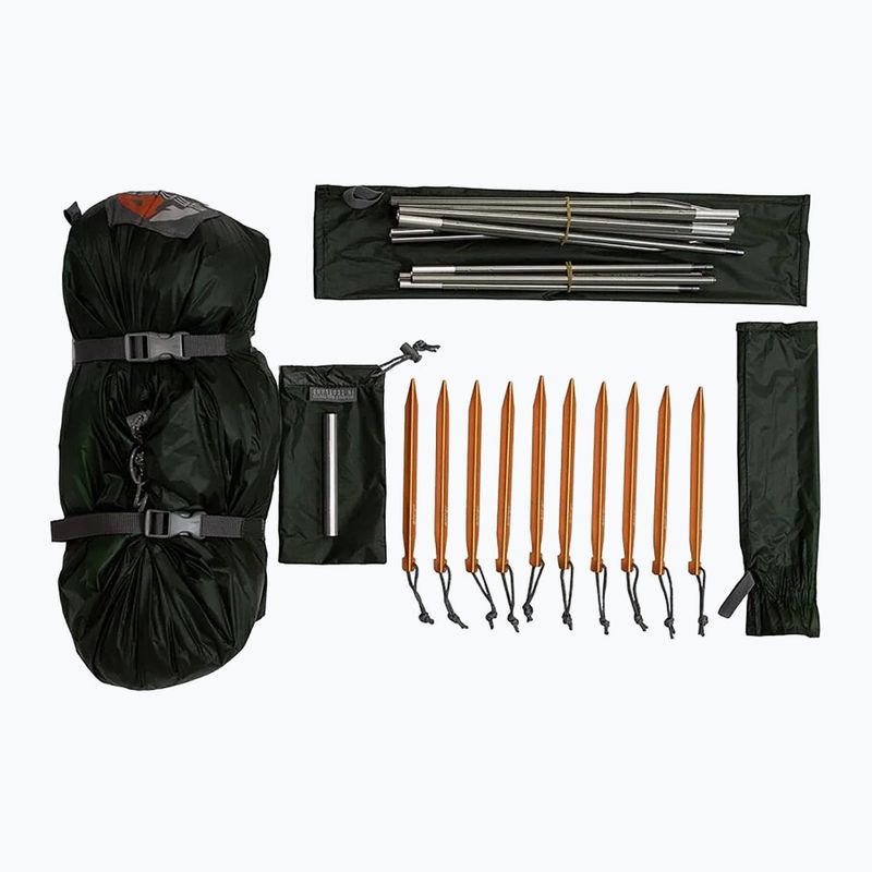 Kempinkový stan pro 2 osoby Vango F10 Helium UL 2 alpine green 10