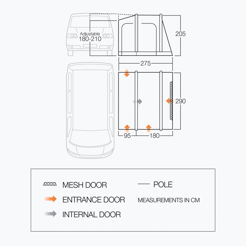 Předsíňka Vango Faros II Low 2