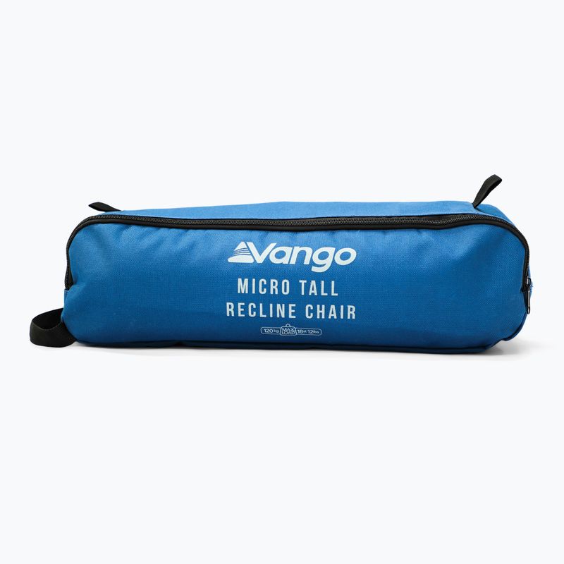 Turistické křeslo Vango Micro Tall Recline mykonos blue 11