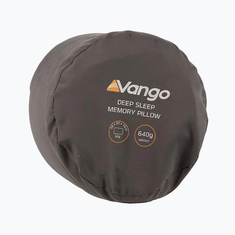 Cestovní polštář Vango Deep Sleep Memory shadow grey 4