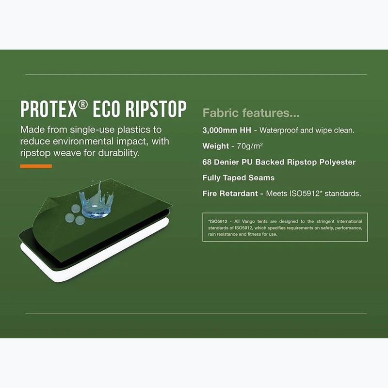 Trekový stan pro 3 osoby Vango Exedra 300 forest green 14