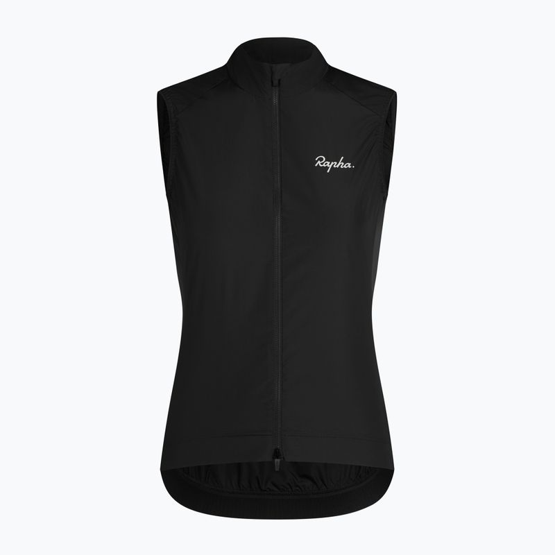 Dámská cyklistická vesta Rapha Core Gilet black/white 3