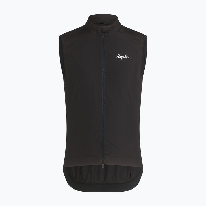 Pánská cyklistická vesta Rapha Core Gilet black/white 5