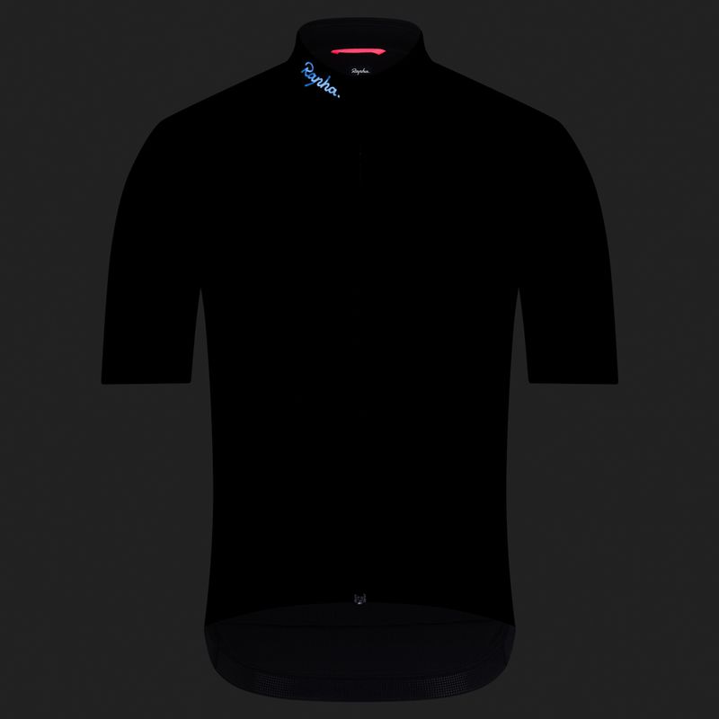 Pánské cyklistické tričko Rapha Brevet Element Jersey black/dark grey 7