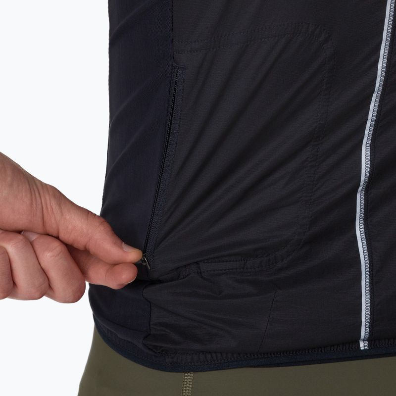 Pánská cyklistická bunda Rapha Brevet Element Wind Jacket black/grey 4