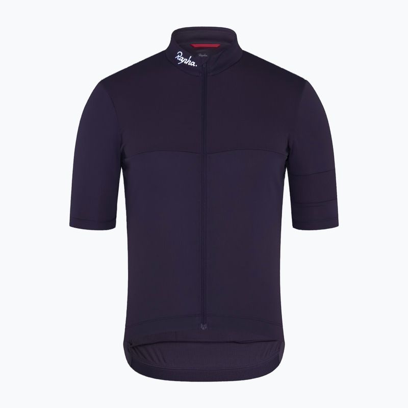 Pánské cyklistické tričko Rapha Brevet Element Jersey dusted lilac/black